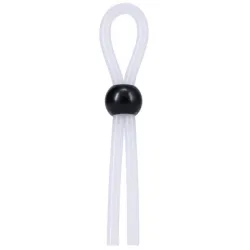 RockSolid by Doc Johnson Cockring Lasso Single Blanc